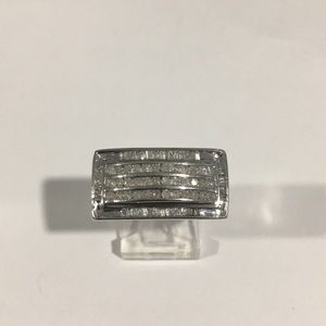 10k White Gold Men's Diamond 💎 Ring 1.00ct